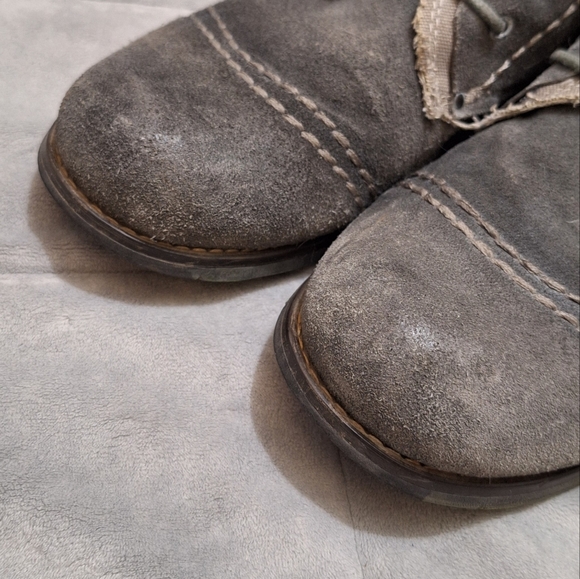 Bunker Suede And Canvas Boots - Picture 2 of 7